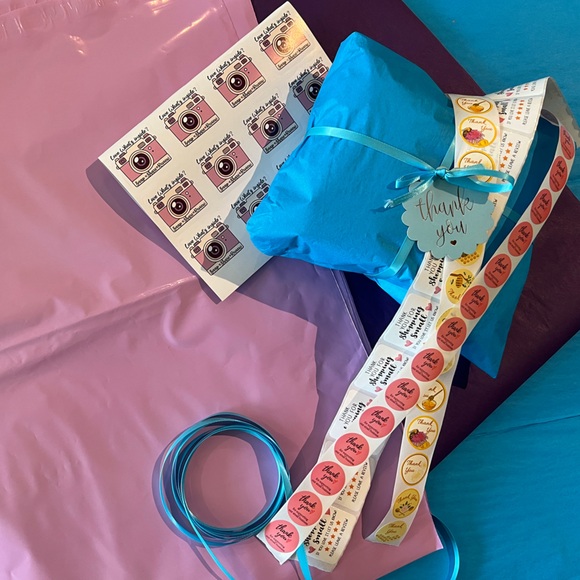 The Blue & Purple Posher's Sales / Gift / Mailing Kit - Picture 3 of 15